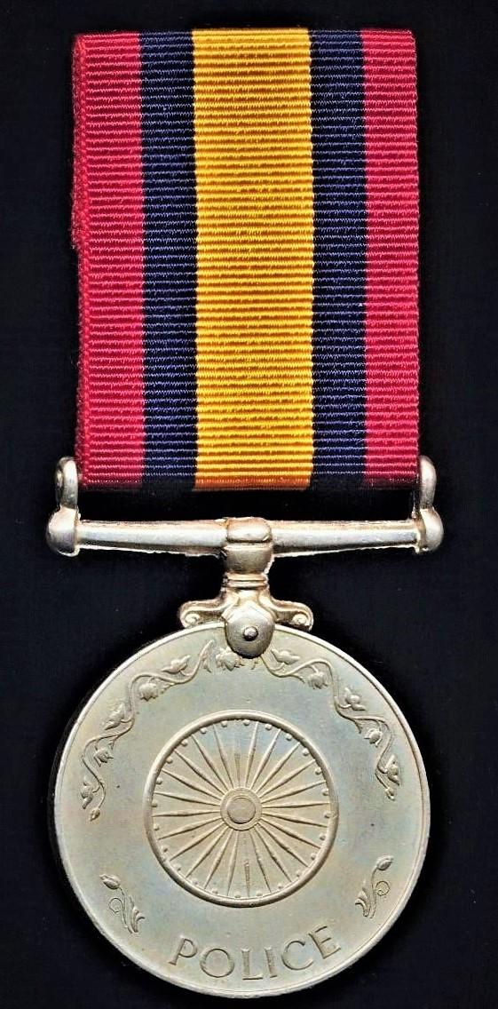 India (Republic): Police Independence Medal 1950