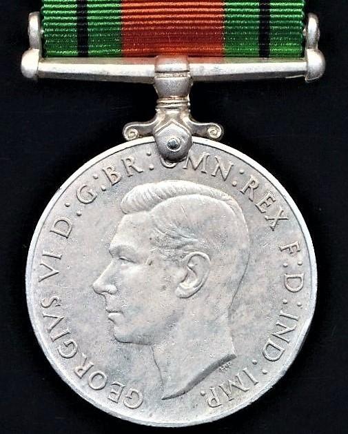 Aberdeen Medals | The Defence Medal (3686 L/Dfdr. Chanan Singh, Scinde ...