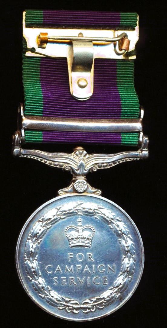 Aberdeen Medals | General Service Medal 1962. With clasp 'South Arabia ...