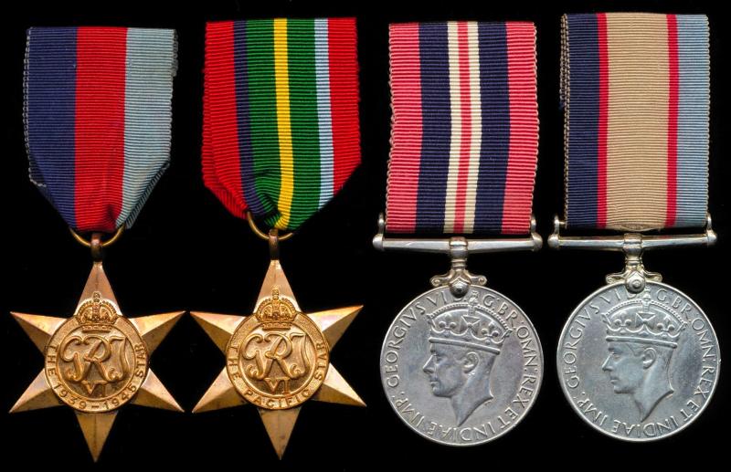 A 'New Guinea' theatre of war campaign medal group of 4: Private John William O'Connor, late 39th Line of Communication Salvage Section, 2nd Australian Imperial Force