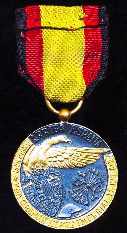 Spain (Franco era): Medal for the Campaign of 1936-1939 (Medalla de la Campaña 1936-1939)