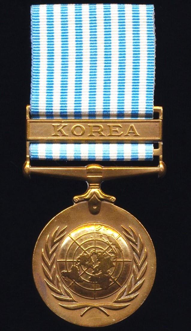 United Nations: Service Medal with clasp 'Korea'