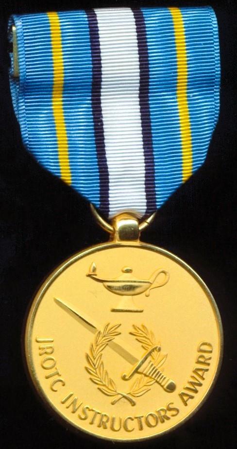 United States: Junior Reserve Officers Training Corps. Instructors Award. 1st Class 'Gold' (gilt)