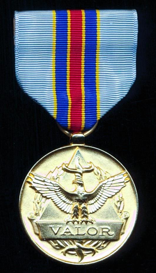 United States: Air Force Civilian Award for Valor Medal (AFCAVM)