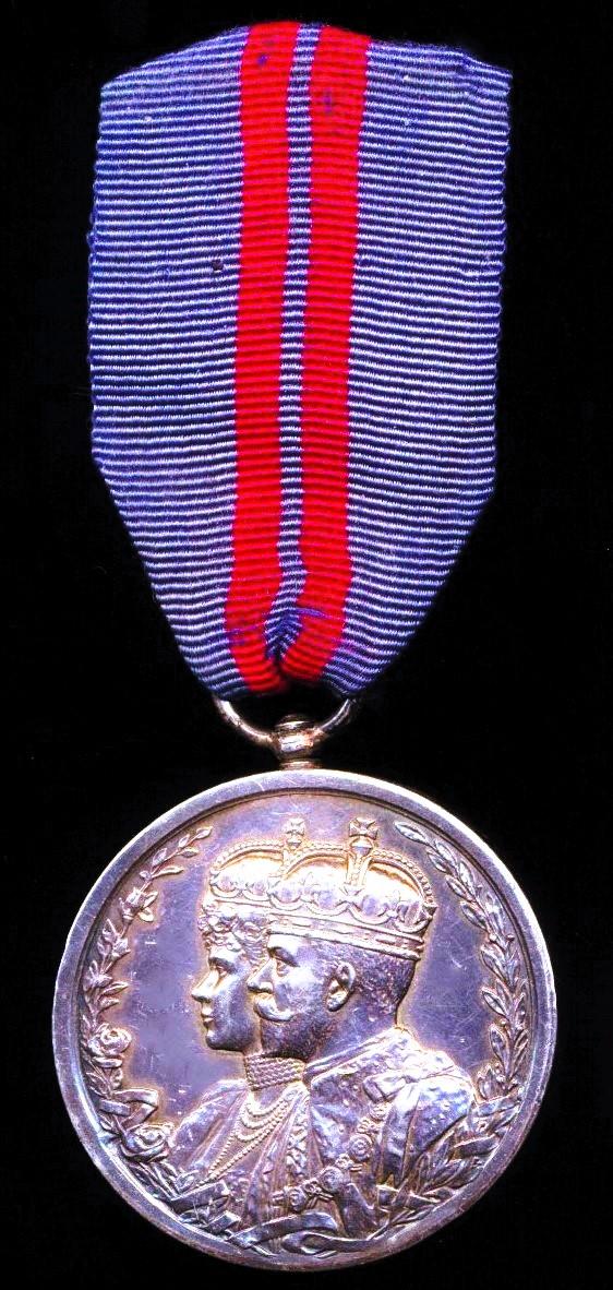 Delhi Durbar Medal 1911. Silver issue. Regimentally impressed naming  (822 L Cpl J. Beattie R.H.)