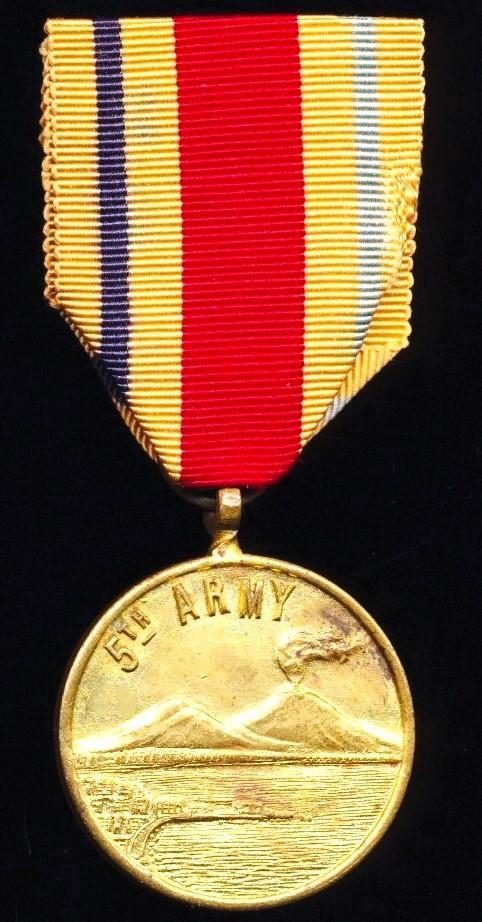 United States: 5th Army Liberation of Naples Medal 1943