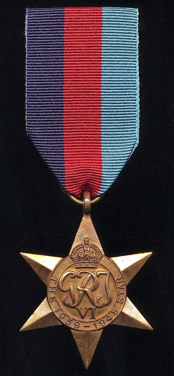 The 1939-1945 Star. No clasp