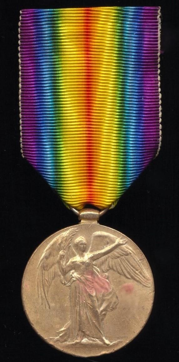 Interallied Victory Medal (40641 Pte, L, Kemp. Lan. Fus.)