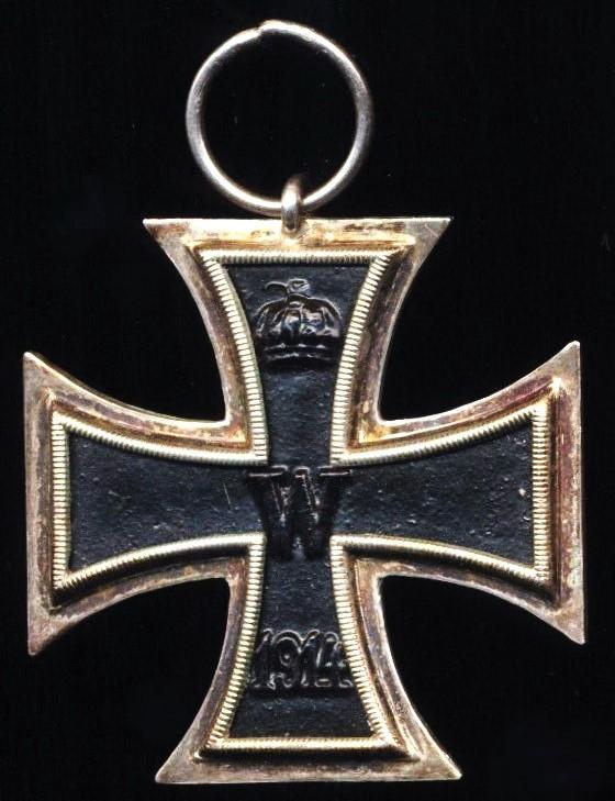 Germany (Imperial): Iron Cross 1914. Second Class (EK2) breast badge. With no makers mark