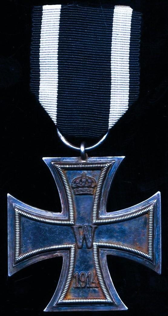 Germany (Imperial): Iron Cross 1914. Second Class (EK2) breast badge. With makers mark