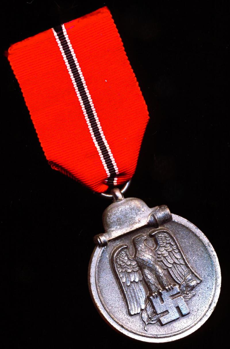 Germany (Third Reich): Winter Battle in the East 1941-2 (Ostmedaille). With PZK makers mark '73' stamped on the suspension ring for 'Franz Mohnert', of Gablonz, Germany'