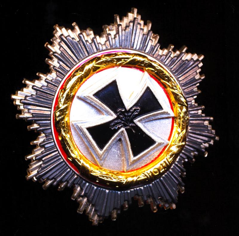 Germany (Federal Republic): German Cross. 'Gold' 1st Class 1941. De-Nazified 1957 'Bundswehr' version