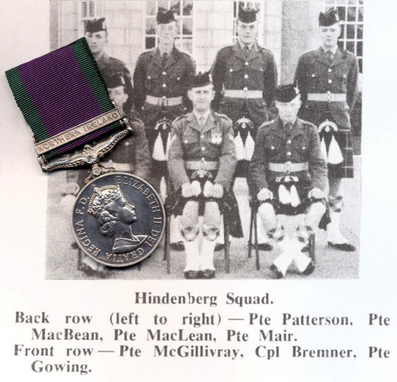 General Service Medal 1962-. With clasp 'Northern Ireland' (24193794 Pte. D. Gowing Q.O. Hldrs.)