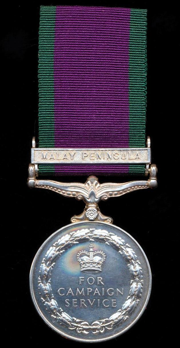 General Service Medal 1962-2007. With clasp 'Malay Peninsula' (21151522 Spr. Jiwantabahadur Rana Gurkha Engineers)