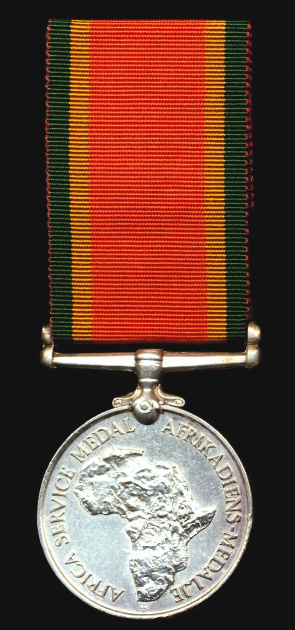 Union of South Africa: Africa Service Medal (203094 G. W. H. Calderbank)