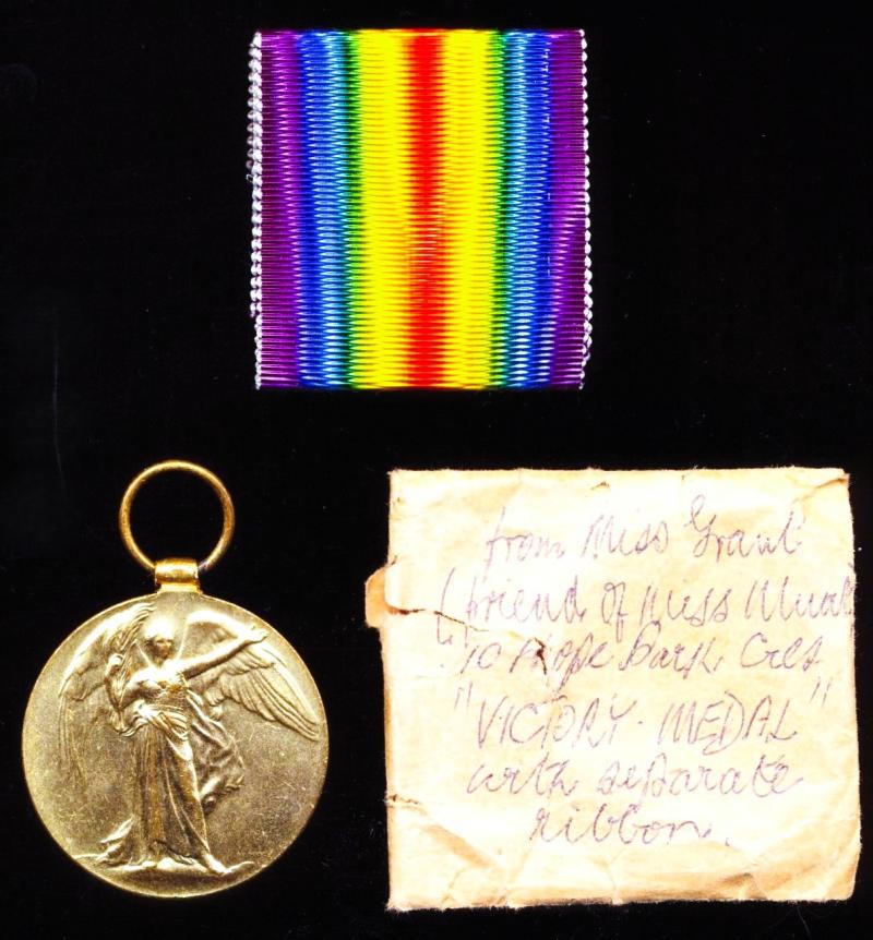 Interallied Victory Medal (351886 Pte. J. Grant. R. Scots.)