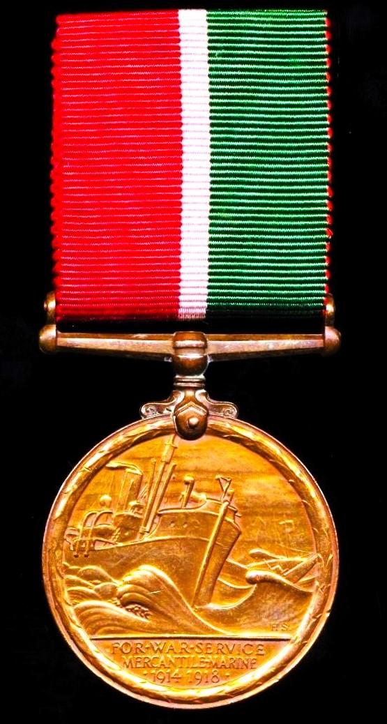 Mercantile Marine War Medal 1914-18 (William J. Capp)