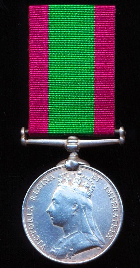 Afghanistan Medal 1878-80. No clasp (Sepoy Rijah, 26th Regt. N.I.)