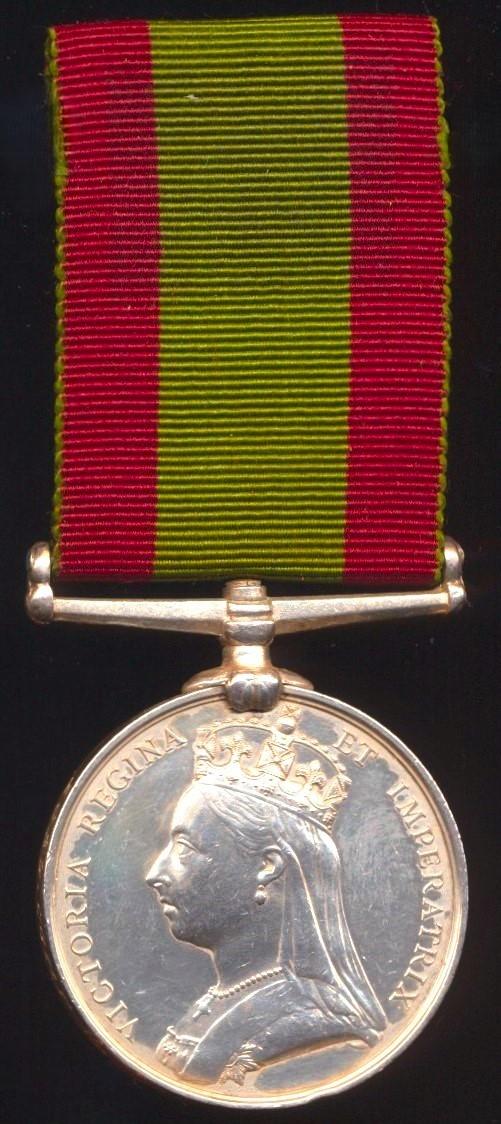 Afghanistan Medal 1878-80. No clasp (1099. Corpl. J. Pringle. 78th Foot.)