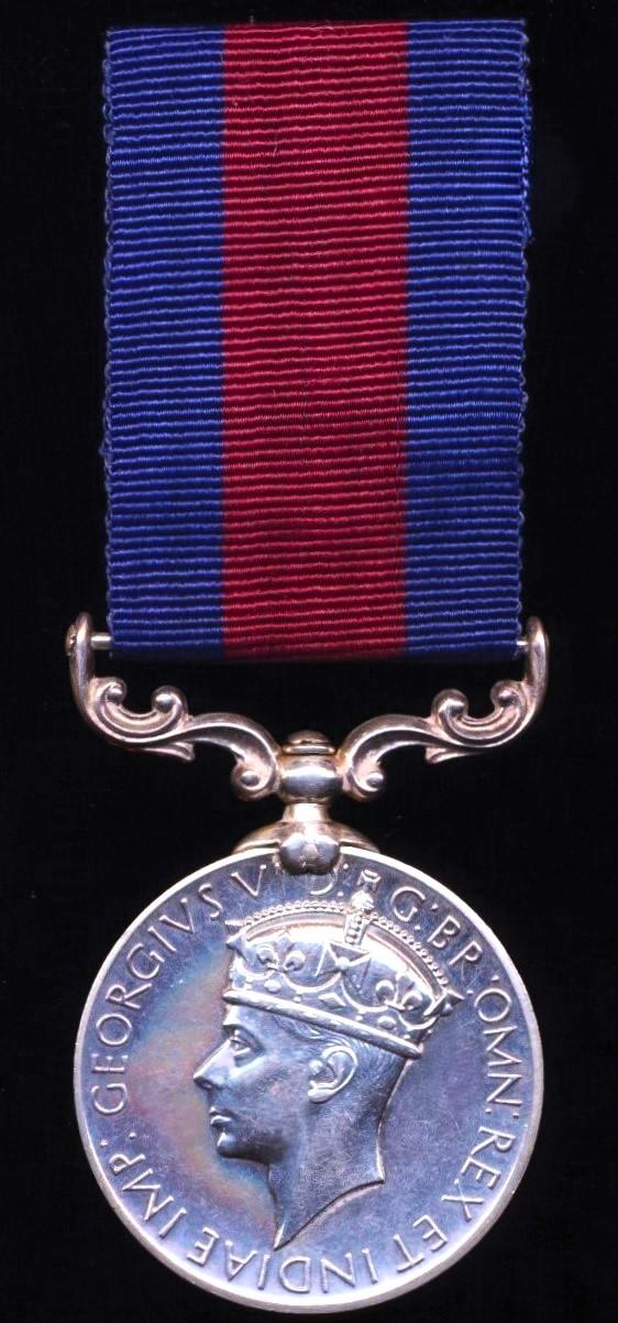 Indian Distinguished Service Medal. GVI issue