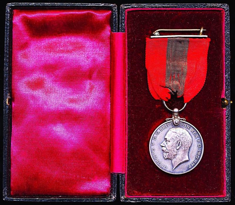 Imperial Service Medal. GV 'Coinage Head' issue (Jessie Reid)