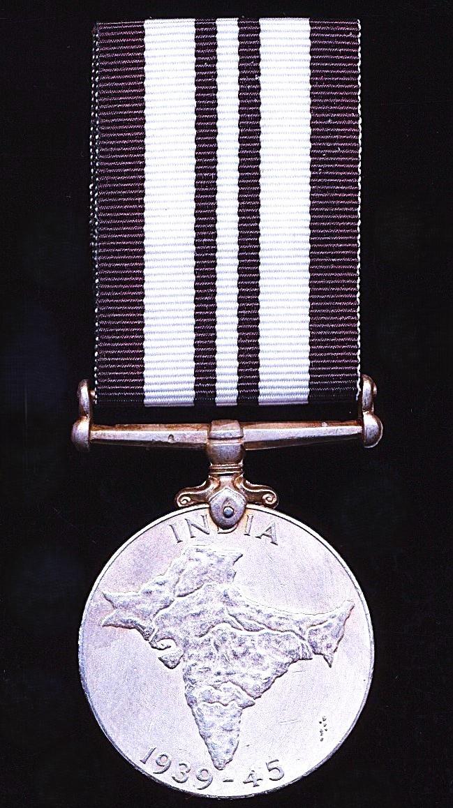 India Service Medal (1473 C.H.M. Udbahadur Rana, 1. G.R.)