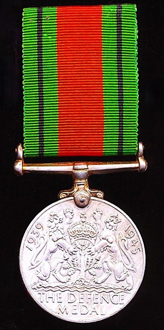 Defence Medal (8638 Rfn. Narbahadur Gurung, 8 G.R.)