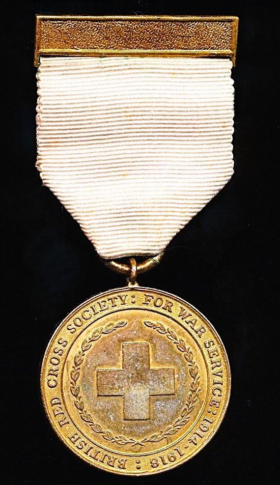 British Red Cross Society: War Service Medal 1914-1918