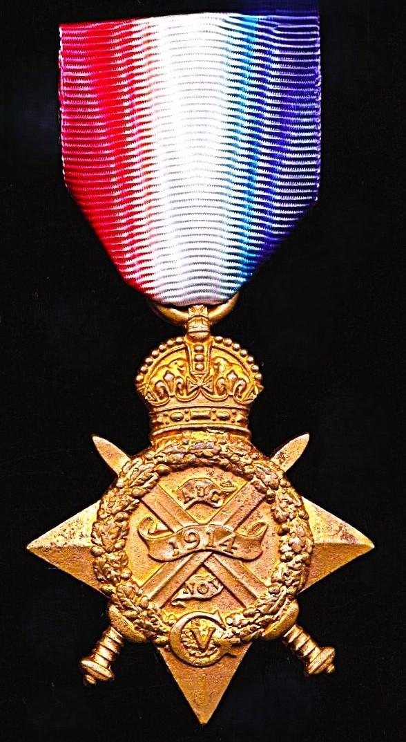 1914 Star. No clasp (Cook, Kapur Singh, 15/Sikhs.)