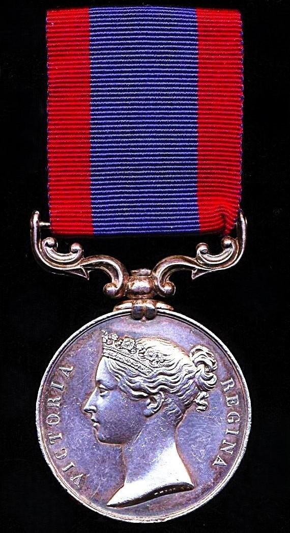 Sutlej Medal 1845-46. No clasp with 'Moodkee' reverse (Sepoy. Bodhee Koormie, 2nd N.I.)