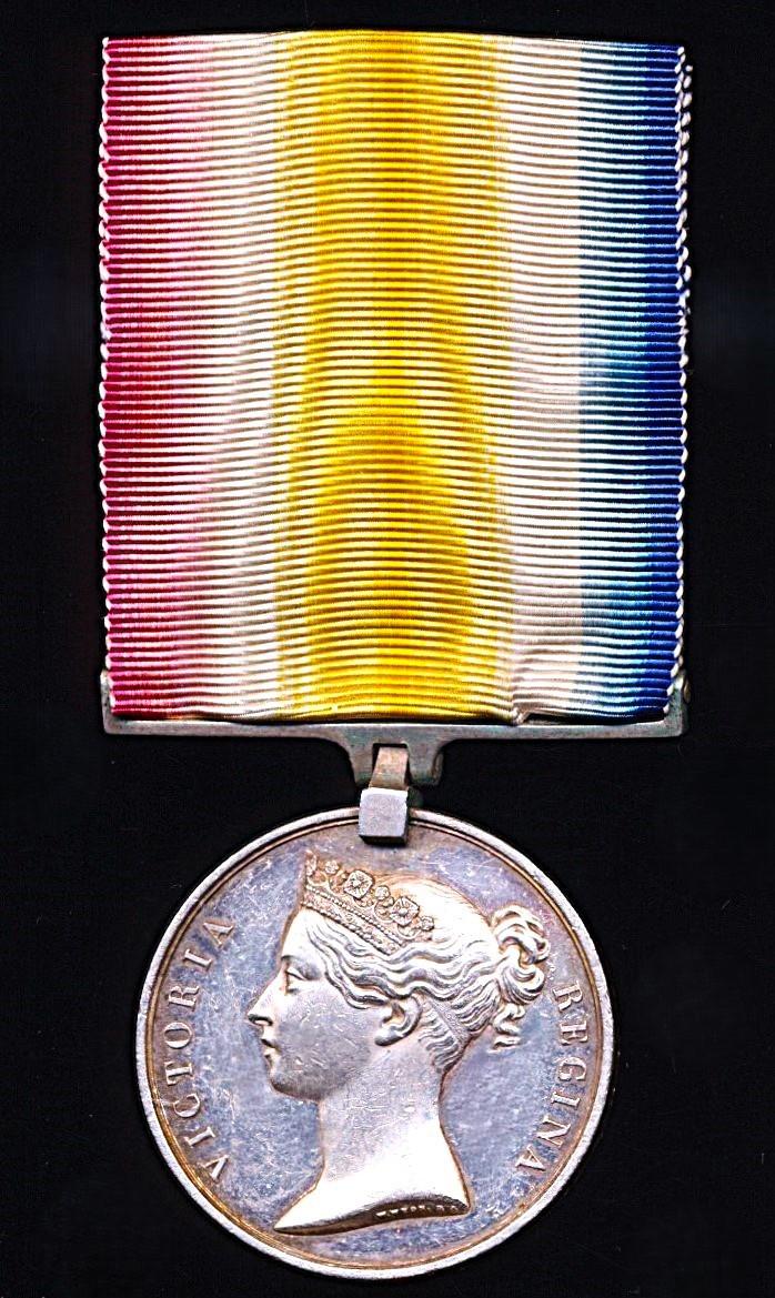 Scinde Medal with 'Hyderabad 1843' reverse (Shaik Samoola 21st. Regt. N.I.)