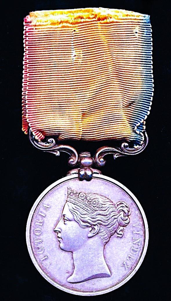 Cabul Medal 1842 (First Afghan War). With 'Victoria Vindex' obverse legend and 'Cabul 1842' reverse