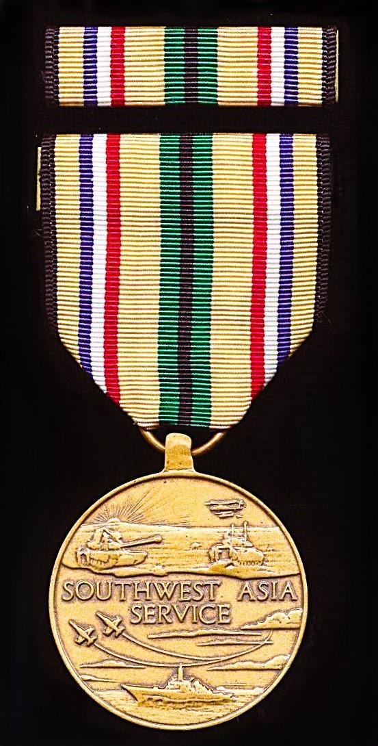 United States: Southwest Asia Service Medal 1990-1995
