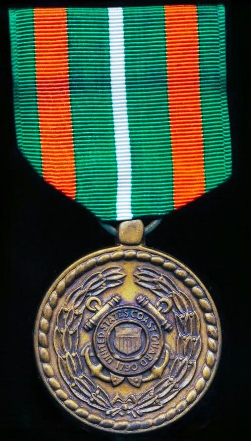 United States: Coast Guard Achievement Medal. Circa 1975-1990