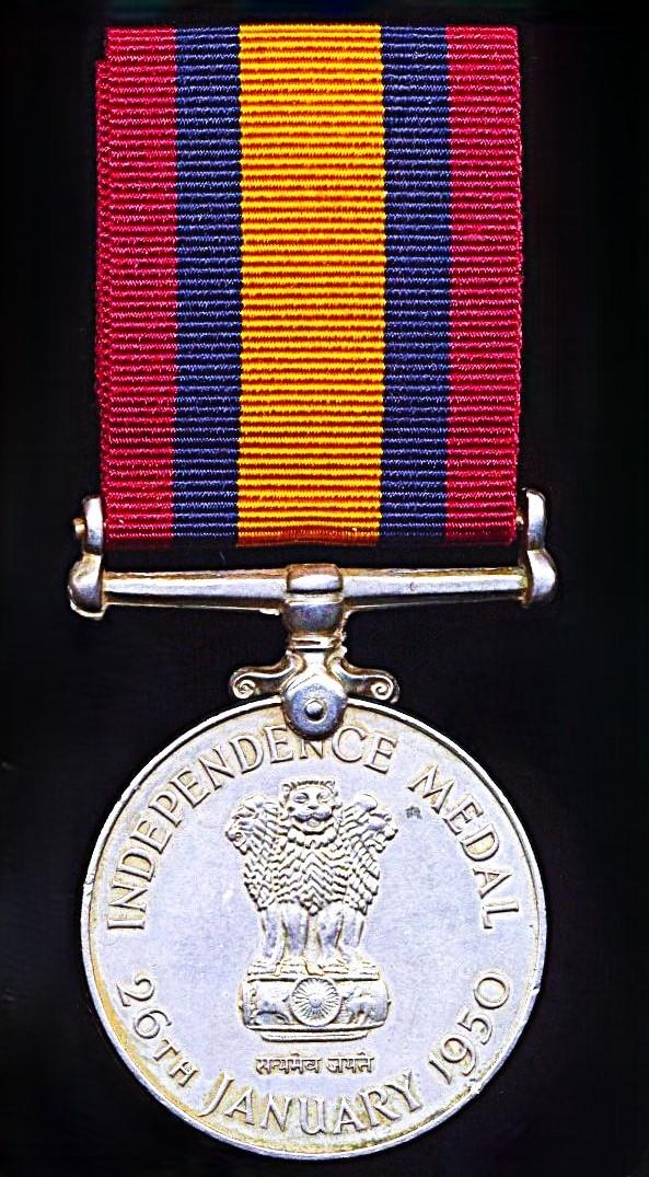 India (Republic): Police Independence Medal 1950