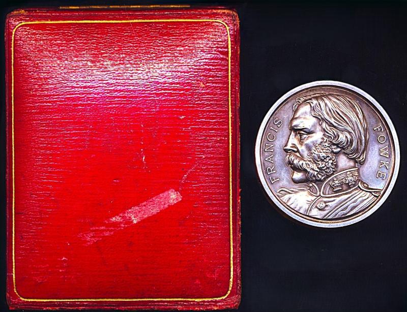 Royal Engineers: Francis Fowke Memorial Medal. Silver issue (2nd Lieut. C. M. Browne, R.E. 1899.)