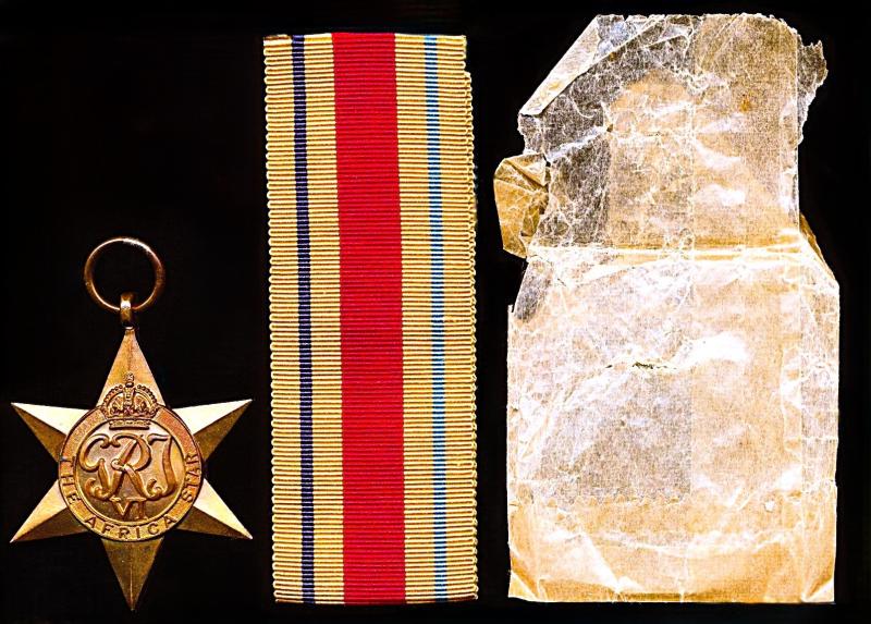 The Africa Star. No clasp