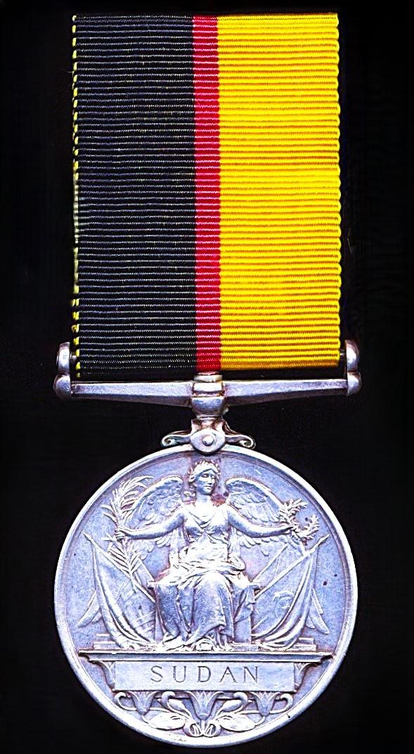 Sudan Medal 1896-98. Silver issue (89390 Dr J. Edwards, R.A.)