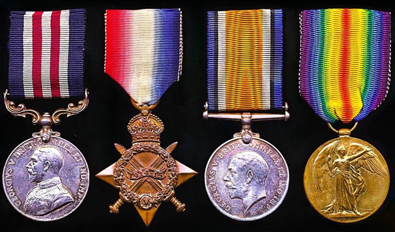 An outstanding Wick/Caithness interest Military Medal group to a Great War Casualty: Company Quarter Master Sergeant Donald Omand, MM, Seaforth Highlanders late 5th Battalion, Seaforth Highlanders (Territorial Force)