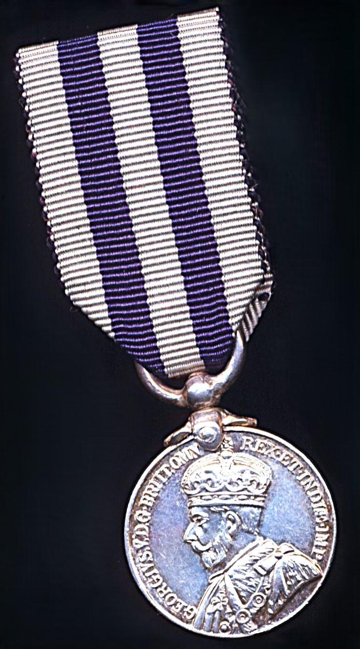 United Kingdom: King's Police Medal. GV issue. 2st Type 'Crowned Head' (circa 1931-37)