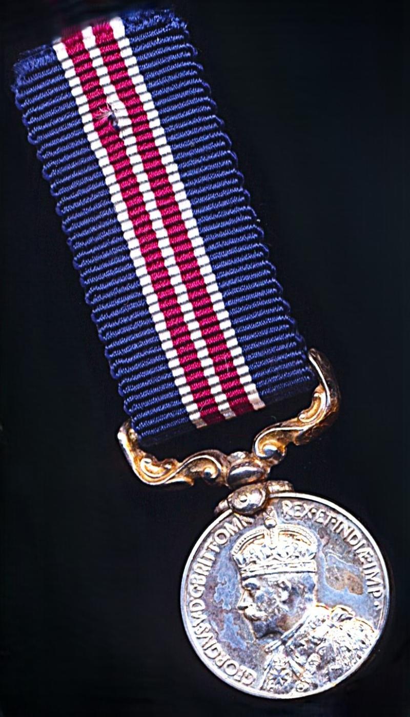 United Kingdom: Military Medal (M.M.). GV issue. 2st Type 'Crowned Head' (circa 1931-37)