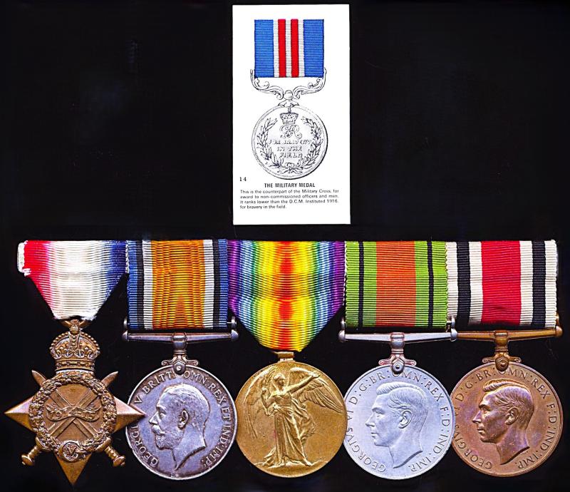 A Glenhinnisdal, Portree, Skye man who was 'Twice Decorated for Bravery',  fought Turks at Gallipoli & Germans in France, medal group of 5: Private Ronald Dingwall, MM* 8th Battalion Seaforth Highlanders, late Lovat Scouts
