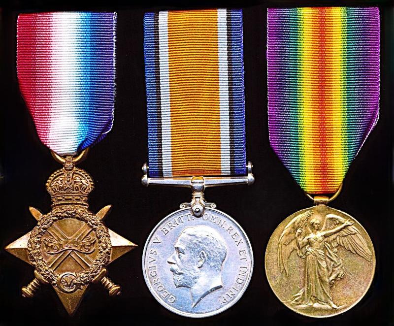 A poignant 'Dundee Interest' Battle of Aubers Ridge - Black Watch Victoria Cross Action - Great War casualty medal group of 3: Private George Dalziel, 1st Battalion Royal Highlanders (Black Watch)