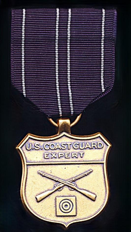 United States: United States Coastguard 'Expert Rifle Medal'