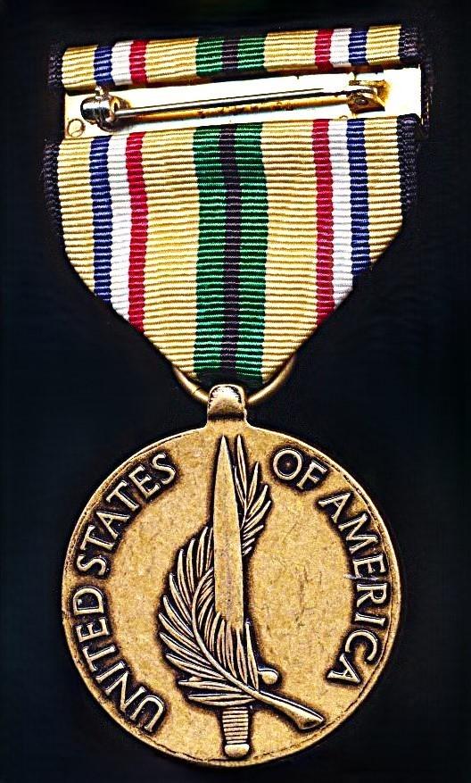 United States: Southwest Asia Service Medal 1990-1995 (awarded for service in the Gulf War and post-war operations in the Middle-East 1990-95)