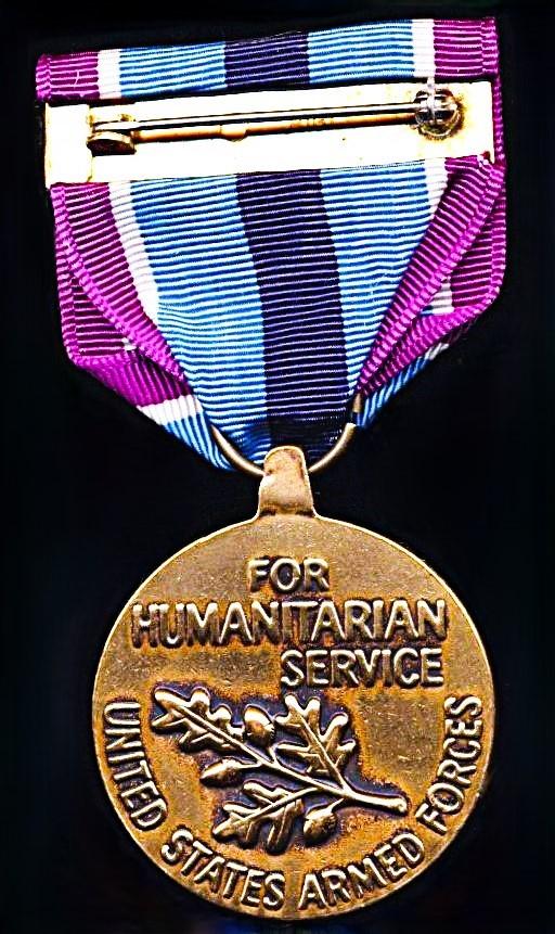 United States: Humanitarian Service Medal (HSM)