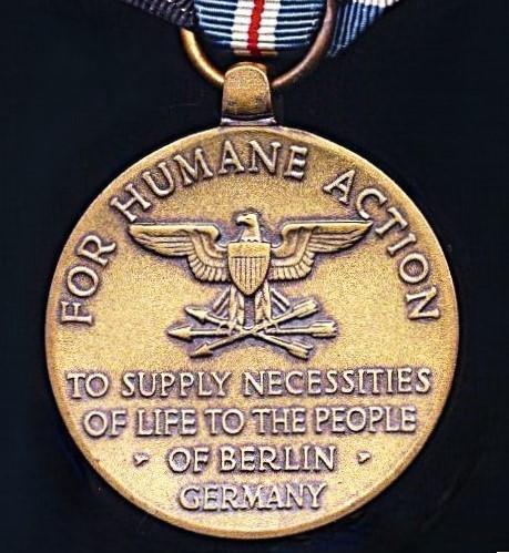 United States: Medal for Humane Action (Berlin Airlift 1949)