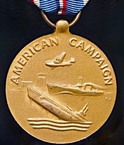 United States: American Campaign Medal 1941-1946
