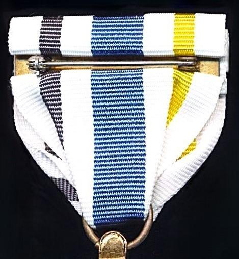 United Nations: Service Medal with UNPSG ribbon for United Nations Police Support Group (Croatia 1998-1999)