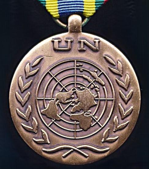 United Nations Medal: MINURCA (United Nations Verification Mission in the Central African Republic 1998-2000)